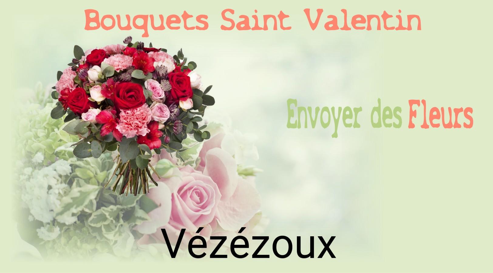 Roses de Saint-Valentin livrées à Vézézoux